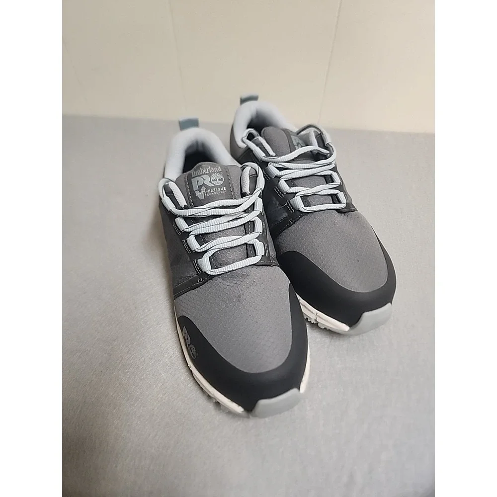 Timberland PRO Work Shoe Sz 8 Women Anti Fatigue Blue And Grey